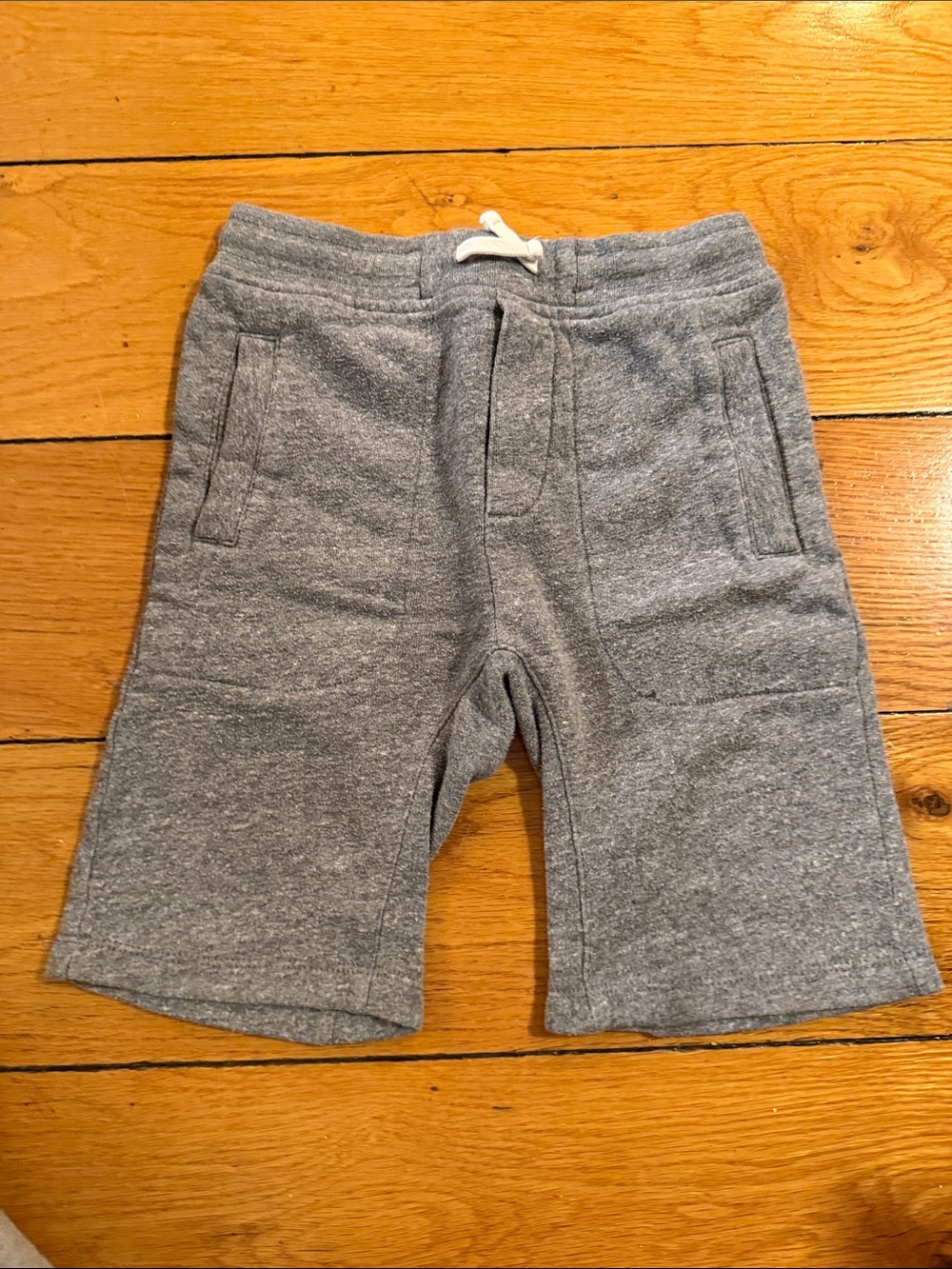J. Crew Kids Heather Gray Knit Pull-On Shorts